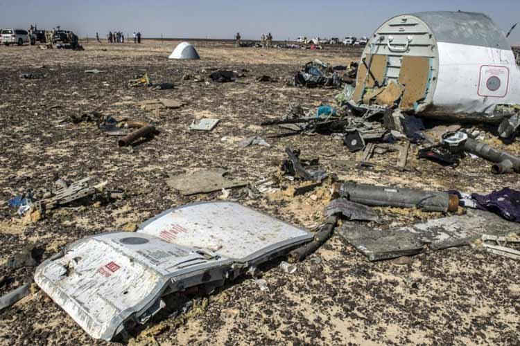 سقوط هواپیمای روسیه در مصر، تروریستی بود: مسکو تایید کرد