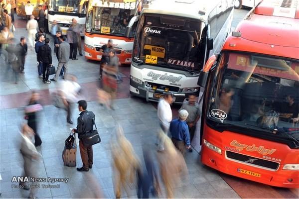 کاهش 83 درصدی مسافران نوروزی در پایانه های تهران کاهش 83 درصدی مسافران نوروزی در پایانه های تهران