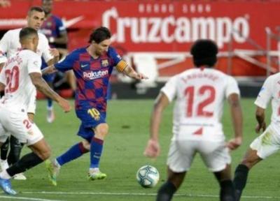سویا 0-0 بارسلونا؛ هدیه بزرگ لوپتگی به رئالی ها
