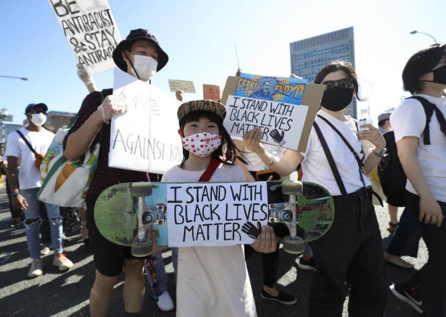 اعتراضات ضد تبعیض نژادی در ژاپن