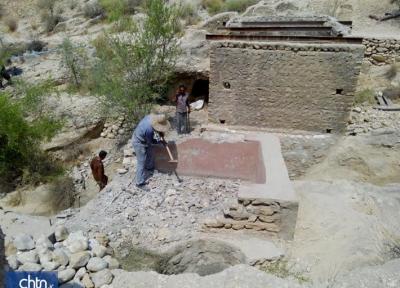 پاک سازی تأسیسات الحاقی دره تاریخی لیر سیراف آغاز شد