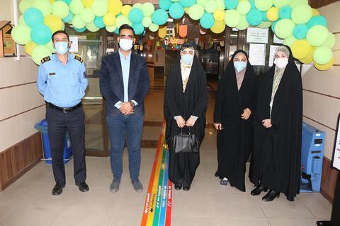 اهدای کمک های نقدی جامعه اسلامی علوم پزشکی شیراز به بچه ها سرطانی