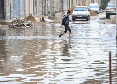 افزایش 166 برابری بارندگی در خلخال