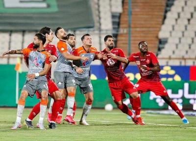 پایان نیمه اول؛ شکست استقلال برابر شاهین و پیروزی پرسپولیس