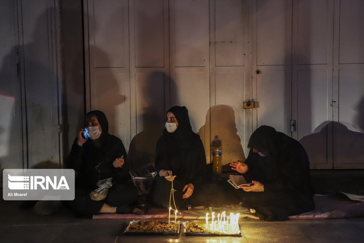 خبرنگاران اشک و سوگ مردم خوزستان در شام غریبان حسینی