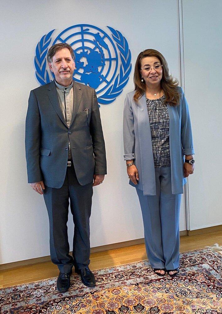 دیدار بهاروند با مدیرکل دفتر سازمان ملل در وین