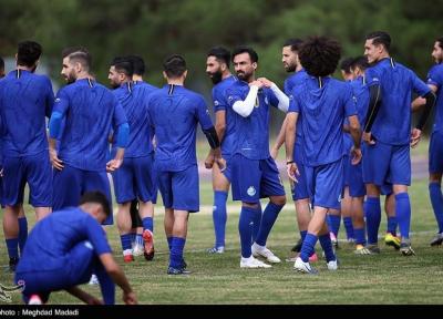 تمرینات استقلال پشت درهای بسته برگزار می گردد