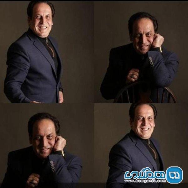 بهمن هاشمی در حال روحیه دادن به خودش