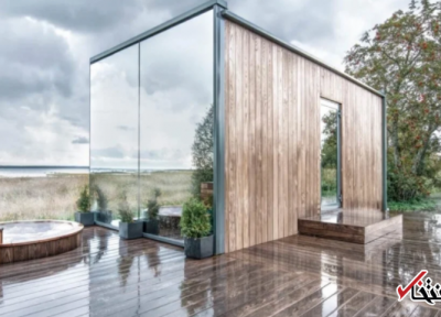 خانه هوشمندی که آیینه ای از مناظر است