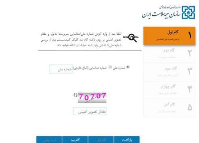 نحوه ثبت نام بیمه سلامت همگانی
