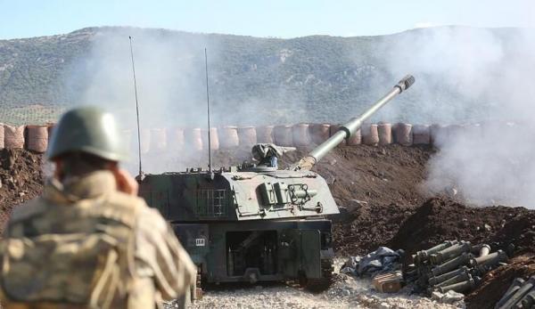 حملات سنگین ترکیه به شمال الرقه