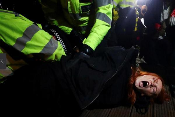 تظاهرات علیه خشونت پلیس؛ اینبار در لندن
