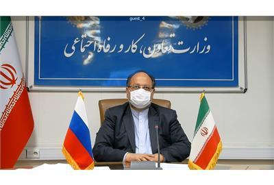 وزرای کار ایران و روسیه تفاهم نامه همکاری امضا کردند خبرنگاران