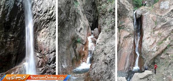 آبشارهای قیزیل چیر بدلان نگین جاذبه های گردشگری خوی