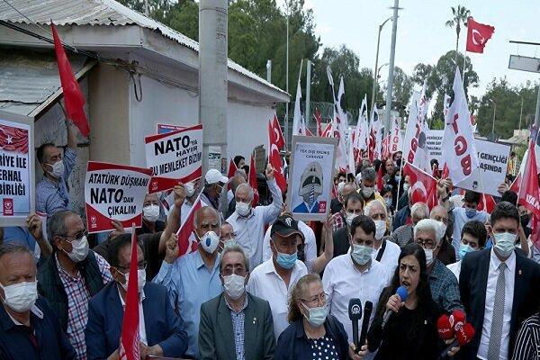 معترضان در ترکیه خواهان اخراج نیروهای آمریکایی شدند