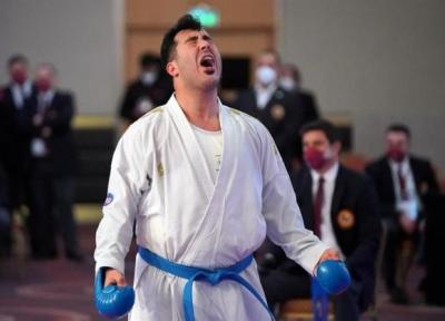 لیگ جهانی کاراته وان لیسبون، کوشش گنج زاده برای کسب نشان برنز