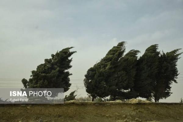 وزش باد شدید در زنجان