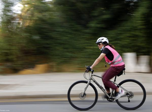 جنجال زنان دوچرخه سوار در عربستان