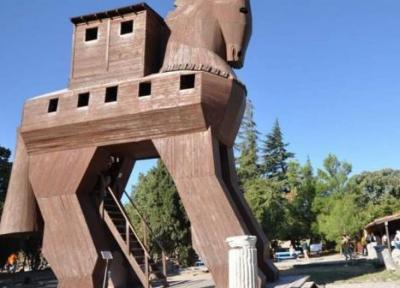 کشف بقایای اسب تروآ در ترکیه