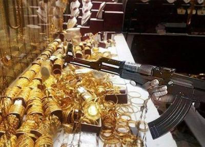 دستبرد ناکام به طلافروشی