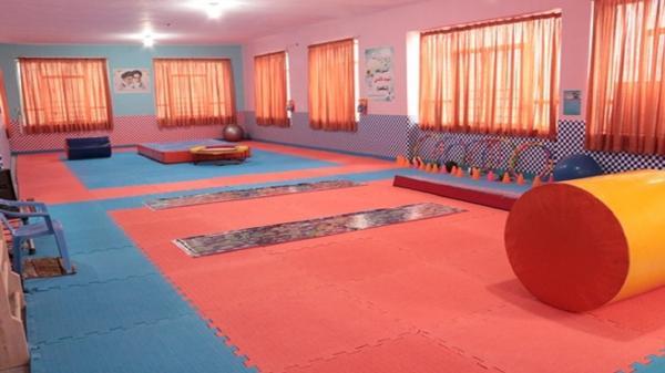 اتاق ورزش آماده پذیرش دانش آموزان رامشیری