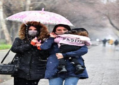 اصفهان بارانی می گردد