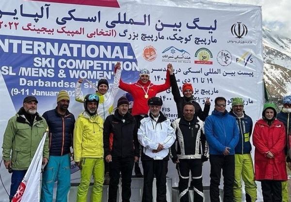 لیگ بین المللی اسکی آلپاین، قهرمانی ساوه شمشکی و احمدی در مارپیچ کوچک