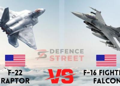 آنالیز پیشرفته ترین جنگنده های آمریکا، F، 16 Fighting Falcon و F، 22 Raptor چه تفاوتی با یکدیگر دارند؟