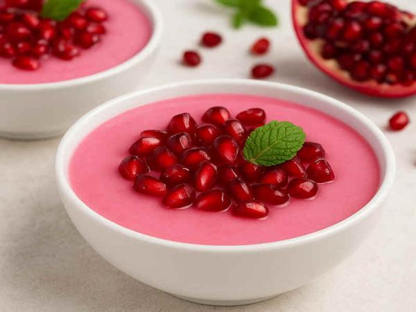 طرز تهیه فرنی انار قرمز و خوش رنگ ، چطور با ژله انار فرنی طرز تهیه فرنی انار قرمز و خوش رنگ ، چطور با ژله انار فرنی درست کنم؟